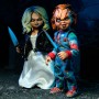 Pack 2 figuras Clothed Chucky and Tiffany La Novia de Chucky 14cm