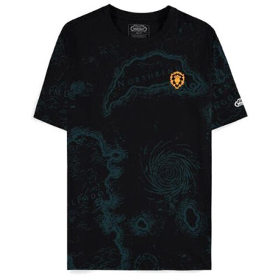 Camiseta Azeroth Map World Of Warcraft