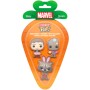 Blister 3 figuras Carrot Pocket POP Marvel Guardianes de la Galaxia