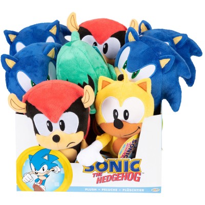 Peluche Sonic The Hedgehog 22cm surtido