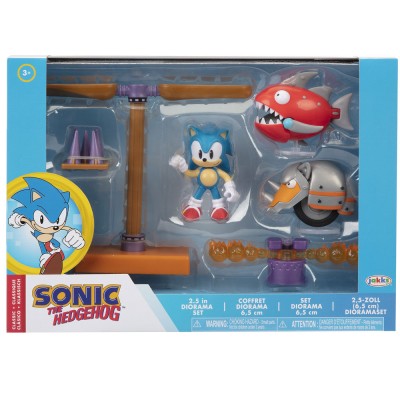 Blister diorama Sonic The Hedgehog 6cm