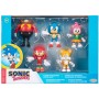 Blister 5 figuras Sonic The Hedgehog  6cm