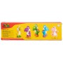 Blister 5 figuras Yoshi Super Mario Bros 6,5cm