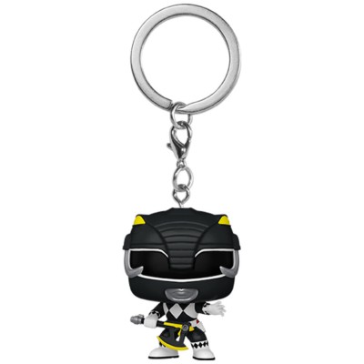 Llavero Pocket POP Power Rangers 30th Anniversary Black Ranger