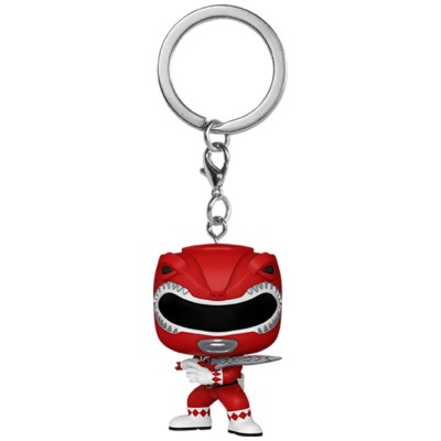 Llavero Pocket POP Power Rangers 30th Anniversary Red Ranger