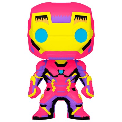 Figura POP Marvel Iron Man Black Light Exclusive