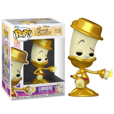 Figura POP Disney La Bella y la Bestia Lumiere