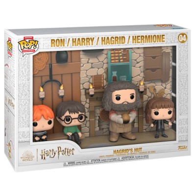 Figura POP Moments Deluxe Harry Potter Hagrids Hut