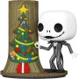 Figura POP Disney Deluxe Pesadilla Antes de Navidad 30th Anniversary Jack Skellington With Christmas Door