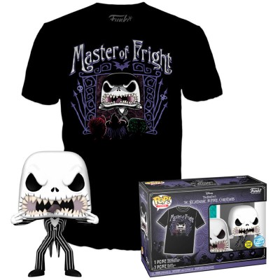 Set figura POP & Tee Disney Pesadilla Antes de Navidad Jack Skellington Exclusive