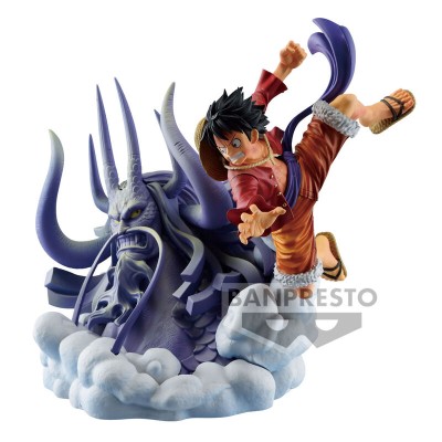 Figura D Luffy Monkey The Brush Dioramatic One Piece 20cm