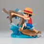 Figura Monkey D Luffy vs Local Sea Monster Log Stories One Piece 7cm