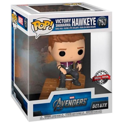 Figura POP Marvel Avengers Hawkeye Victory Shawarma Exclusive