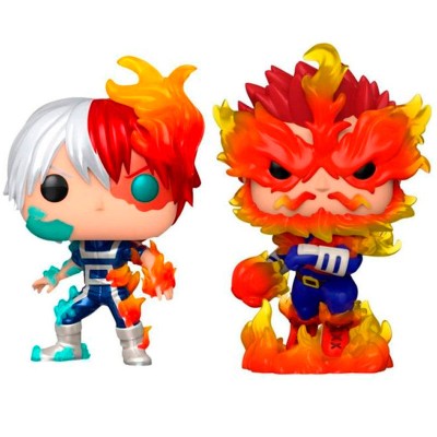 Blister 2 Figuras POP My Hero Academia Shoto Todoroki & Endeavor Exclusive