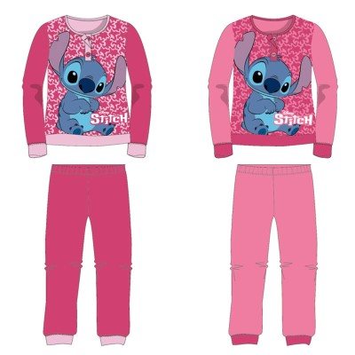 Pijama Stitch Disney interlock surtido