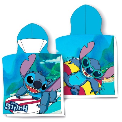 Poncho toalla Surf Stitch Disney algodon