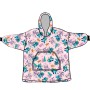 Bata sudadera oversize Stitch Disney coral adulto