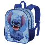 Mochila 3D Aloha Stitch Disney 31cm