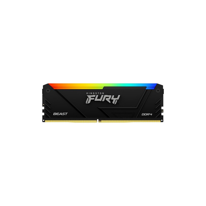 Memoria ram ddr4 16gb kingston - 3600mt - s - fury beast rgb - cl18