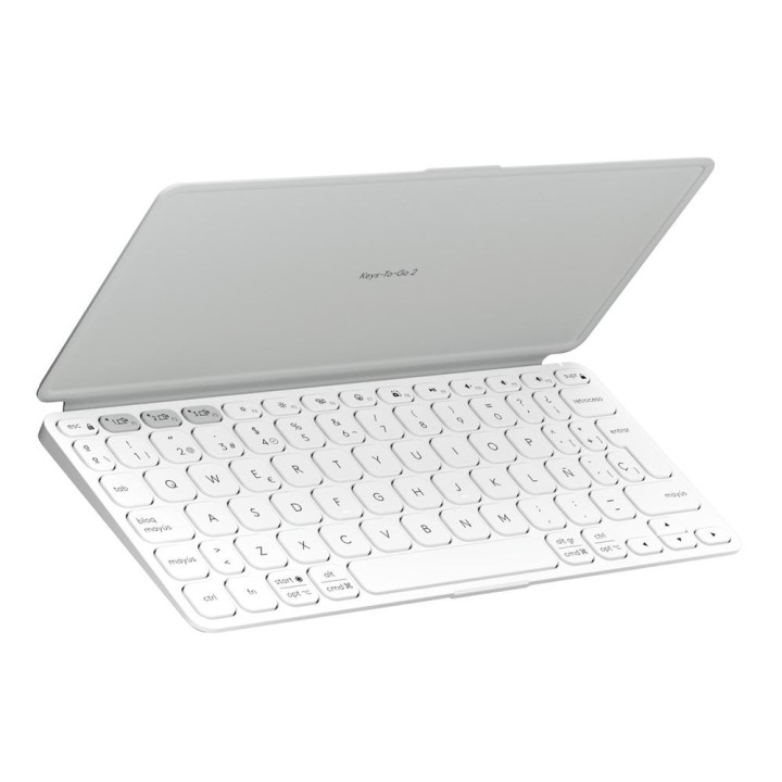 Teclado logitech keys to go 2 inalambrico blanco
