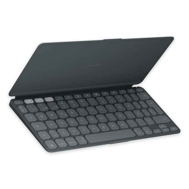 Teclado logitech keys to go 2 for ipad inalambrico grafito