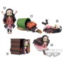 Figura World Collectable Nezuko Kamado Demon Slayer Kimetsu No Yaiba surtido 7cm