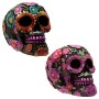 Figura Calavera Dia de los Muertos Floral surtido