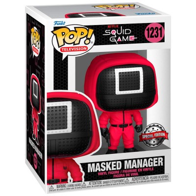 Figura POP El Juego del Calamar Masked Manager Exclusive