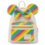 Mochila Rainbow Minnie Disney Loungefly 26cm