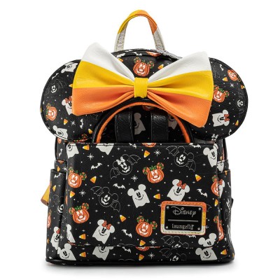 Set Mochila + Diadema orejas Spooky Halloween Mickey and Minnie Disney  Loungefly 27cm