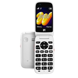 Telefono movil spc 2346b wild star 4g blanco - 2.8 pulgadas