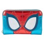 Cartera Metallic Spiderman Marvel Loungefly