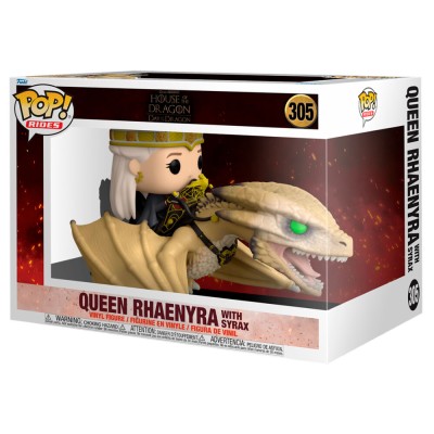 Figura POP Rides Deluxe House of the Dragon Queen Rhaenyra