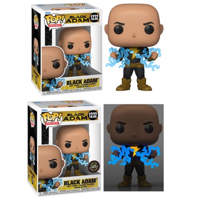 Pack 6 figuras POP DC Comics Black Adam - Black Adam 5 + 1 Chase