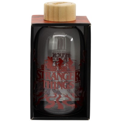 Botella cristal Stranger Things 620ml