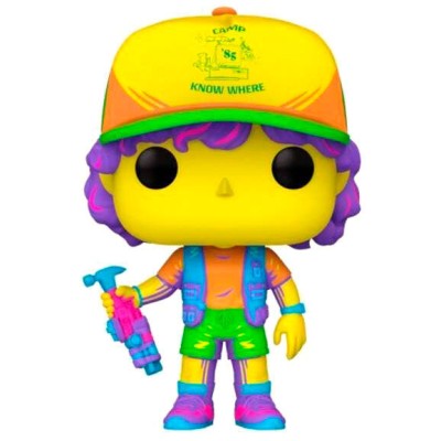 Figura POP Stranger Things Dustin in Beef Black Light Exclusive