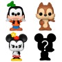 Blister 4 figuras Bitty POP Disney Goofy