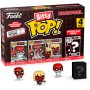 Blister 4 figuras Bitty POP Marvel Deadpool Sleepover