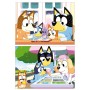 Puzzle maleta Bluey 2x48pzs