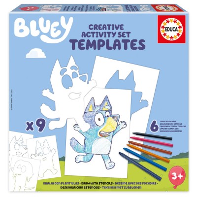 Creative Activity Set Templates Bluey