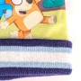 Conjunto infantil gorro guantes Bluey