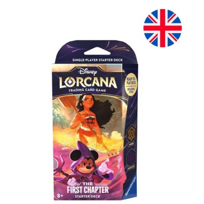 Baraja juego cartas The First Chapter Vaiana Disney Lorcana ingles