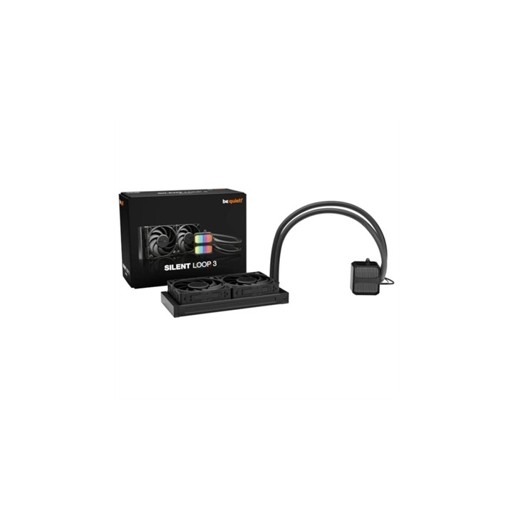 Kit refrigeracion liquida be quiet! silent loop 3 2x 120mm negro