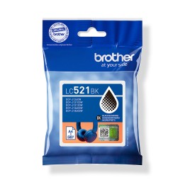 Cartucho de tinta brother negralc521bk 500 paginas
