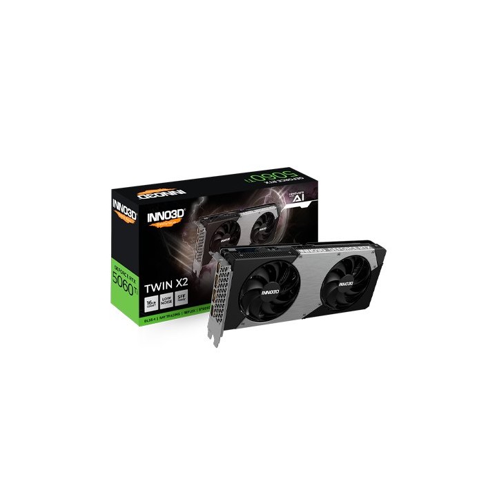 Tarjeta grafica inno3d rtx 5060 ti twin x2 oc 16gb