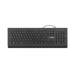 Teclado coolbox coo - tec01 - u negro