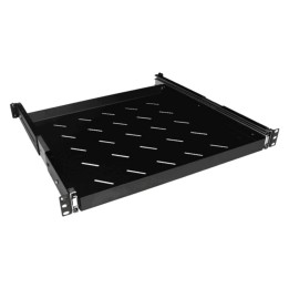 Bandeja fija 1u para armario rack 19 pulgadas phasak 800mm pho 5280 negro