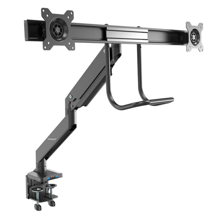 Soporte mesa startech vesa hasta 32 pulgadas 100x100mm brazo doble max 8kg - brazo 2x usb 3.1