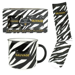 Taza + calcetines enesco sauvage