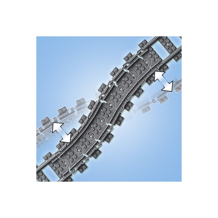 Lego city trains vias